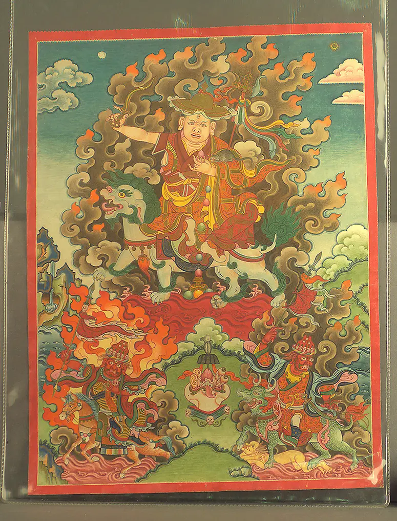 Thangka Gyalchen Dorje Shugden (rgyal chen rdo rje shugs ldan)